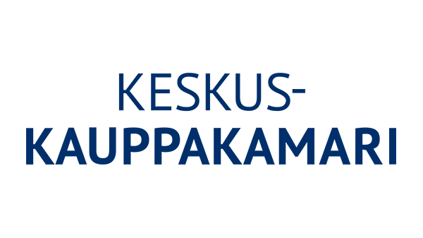 Logo Finse Kamer van Koophandel - Keskus Kauppakamari op transparante achtergrond - 600 * 337 pixels